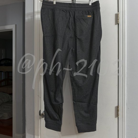 Orvis Men Luxe Fleece Jogger in BLACK  L XL XXL - Picture 5 of 7
